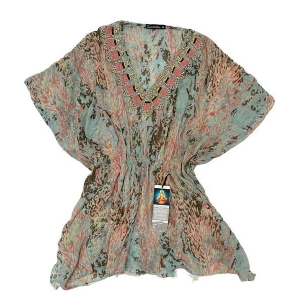 NEW Beaded Goddess Tunic - Size Medium